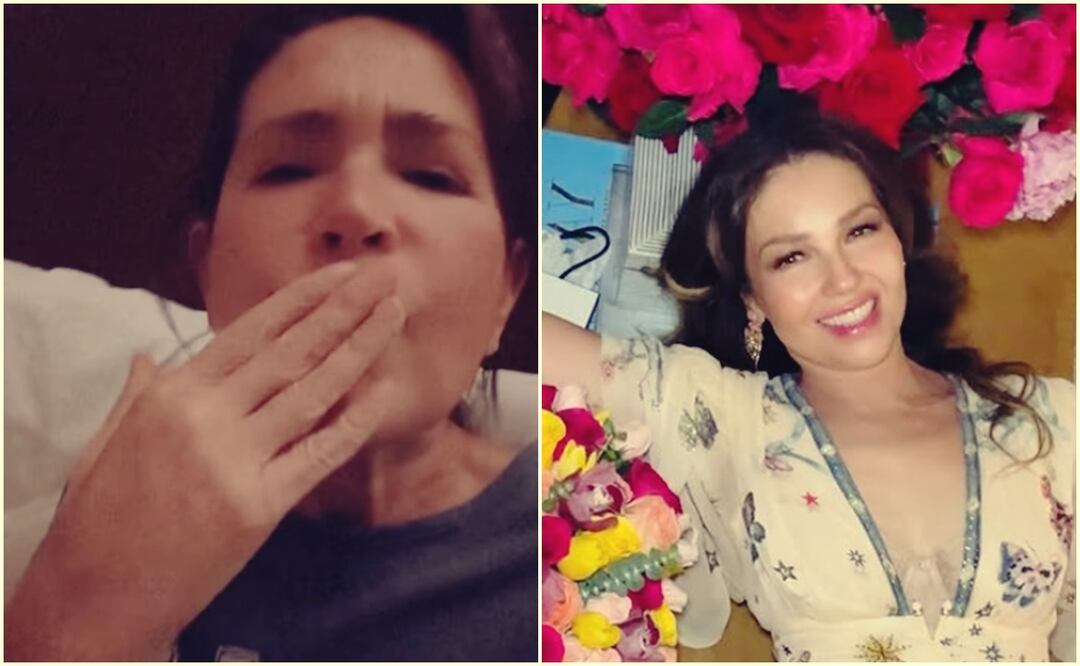 Yolanda Andrade felicita a su amiga Thalía, quien agradeció el gesto. "Sigo agradecida con todos los mensajes y muestras de cariño y amor que recibí ayer el día de mi cumpleaños", expresó. 