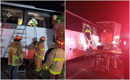 Choque entre autobús y tráiler deja al menos 35 personas lesionadas en la autopista Córdoba-Veracruz
