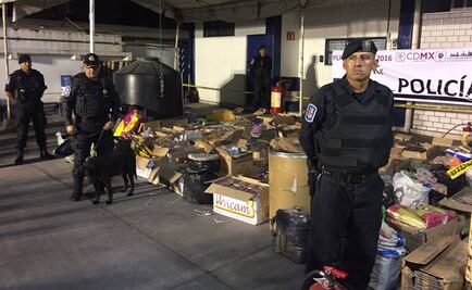 Decomisan 3 toneladas de pirotecnia en la CDMX