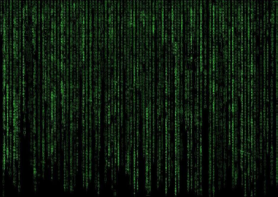 Sí tienen significado los caracteres verdes de la película Matrix/ Foto: Pixabay