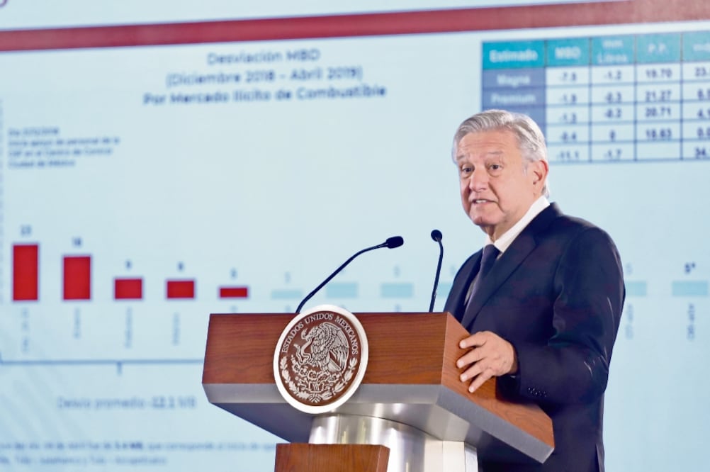 El presidente Andrés Manuel López Obrador aseguró que en los sexenios de los expresidentes Felipe Calderón y Enrique Peña Nieto fue equivocada la política que se aplicó, queriendo enfrentar “el fuego con el fuego”. / BERENICE FREGOSO. EL UNIVERSAL 