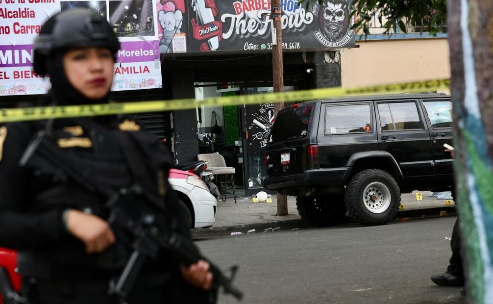 Ataque armado deja un muerto en alcaldía Venustiano Carranza; autoridades detienen a cuatro.
Foto: Valente Rosas