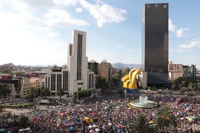 Asisten 250 mil personas a marcha LGBT+ en CDMX: Martí Batres