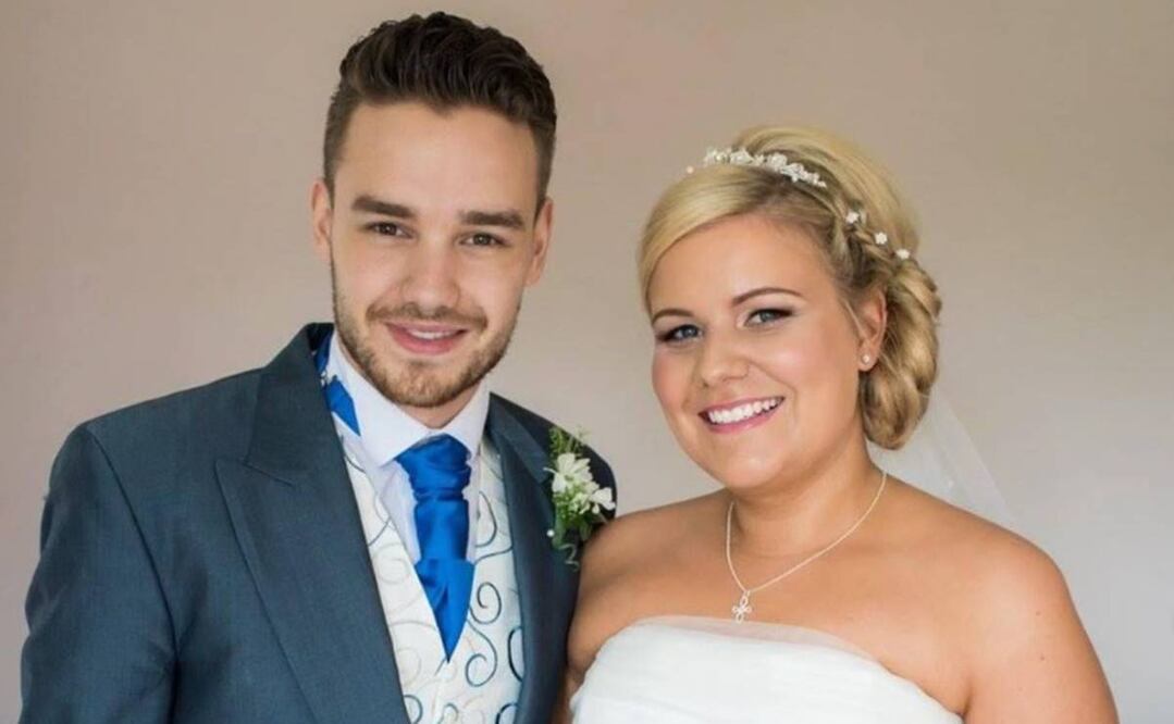 Ruth Gibbins despide a su hermano Liam Payne con un emotivo mensaje y una serie de fotos, como esta, cuando ella se casó. Instagram roo0990