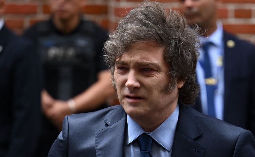 Javier Milei anuncia traslado de embajada de Argentina a Jesusalén. Foto: AFP
