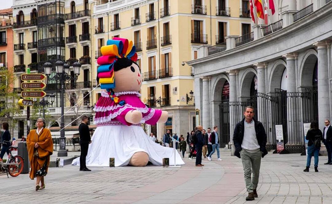 The origin of the Amealco doll dates back to the times of the Spanish Conquest in Mexico - Photo: Taken from Marco del Prete's official Twitter profile