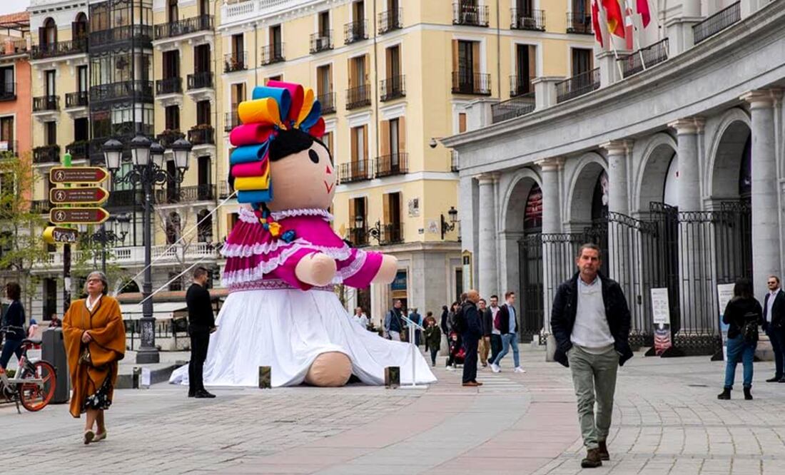The origin of the Amealco doll dates back to the times of the Spanish Conquest in Mexico - Photo: Taken from Marco del Prete's official Twitter profile