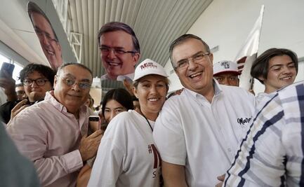 Representantes de Ebrard llevan inquietudes a la Comisión de Encuestas de Morena