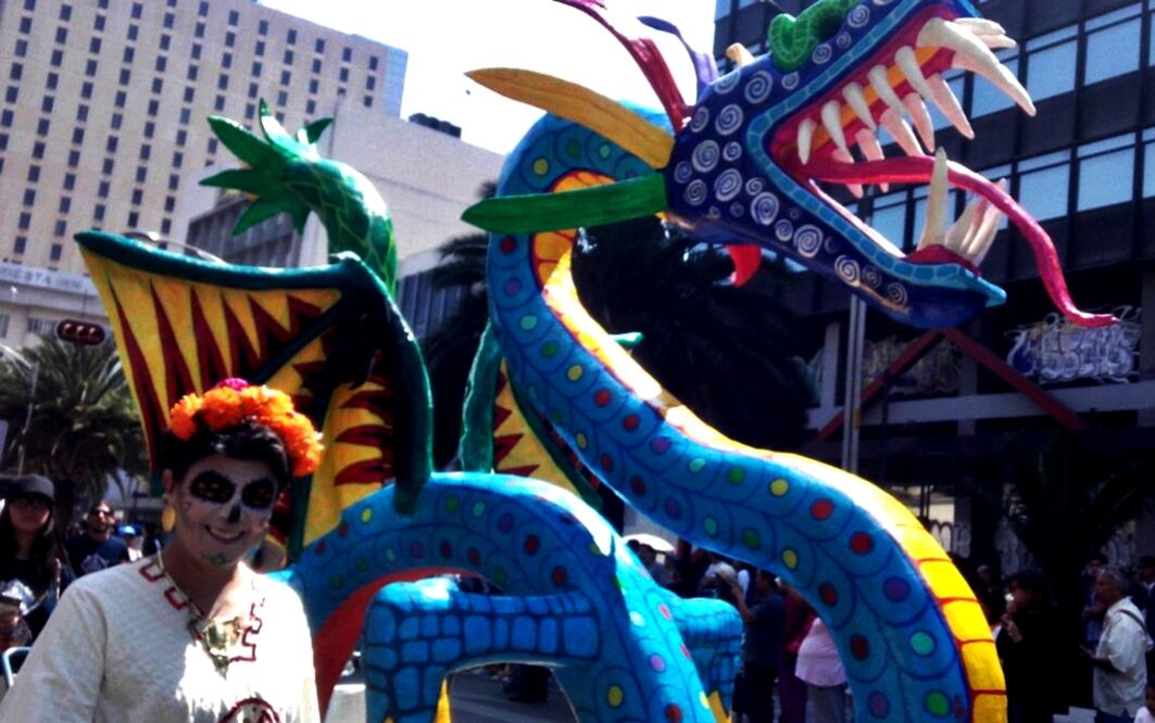 Más de 180 alebrijes monumentales partieron del Zócalo capitalino hacia Paseo de la Reforma, durante su paso sorprendieron a los capitalinos por sus fantásticas formas, creadas a partir del ingenio de los artesanos mexicanos. Foto: Marco Antonio Olvera/EL UNIVERSAL