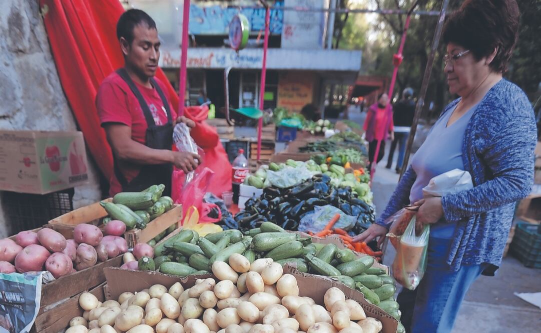 Los datos del Inegi mostraron que los precios de las frutas y verduras cayeron 12.2% en la primera mitad de julio. Hace un año, el sector agropecuario enfrentó una fuerte sequía. Archivo El Universal