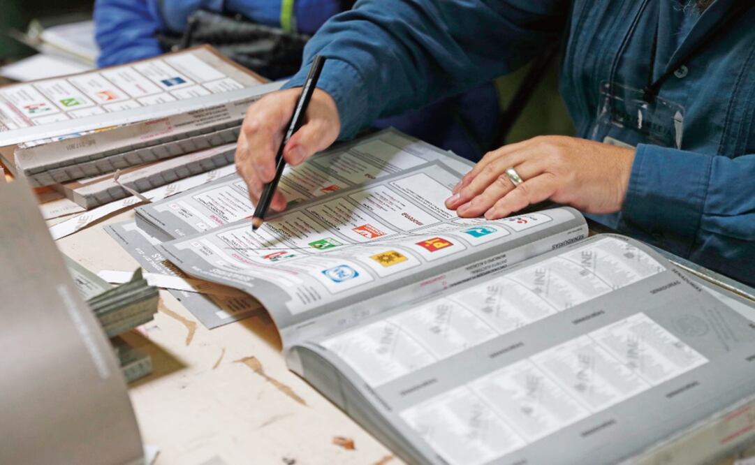 boletas electorales. Foto: Archivo/EL UNIVERSAL