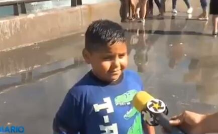 Regalan viaje a Puerto Vallarta a niño que hace castillos de arena "en sueños"