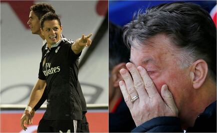 Van Gaal descarta regreso de Chicharito al ManU