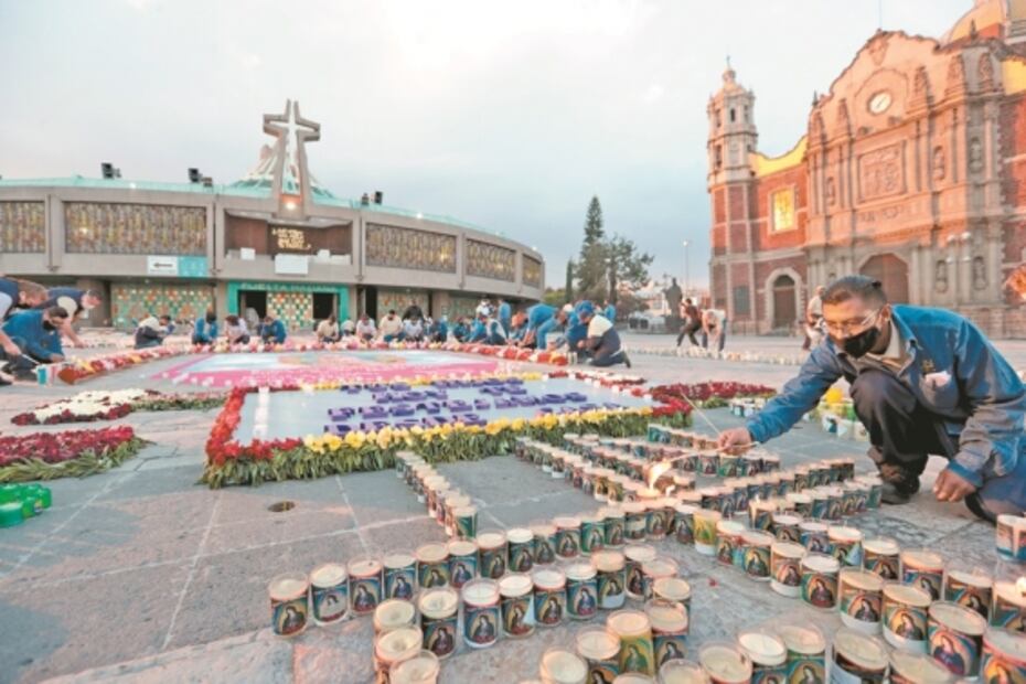 Llamas de fe suplen a millones de fieles