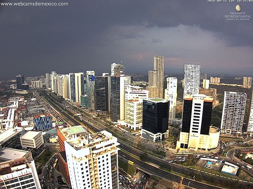 Imagen tomada de la cuenta de Twitter de Webcams de México