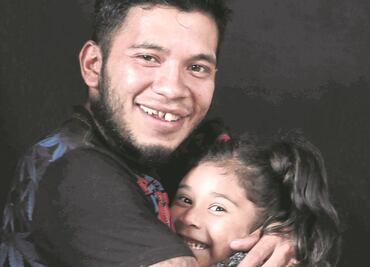 Conoció a su hija al salir de la cárcel