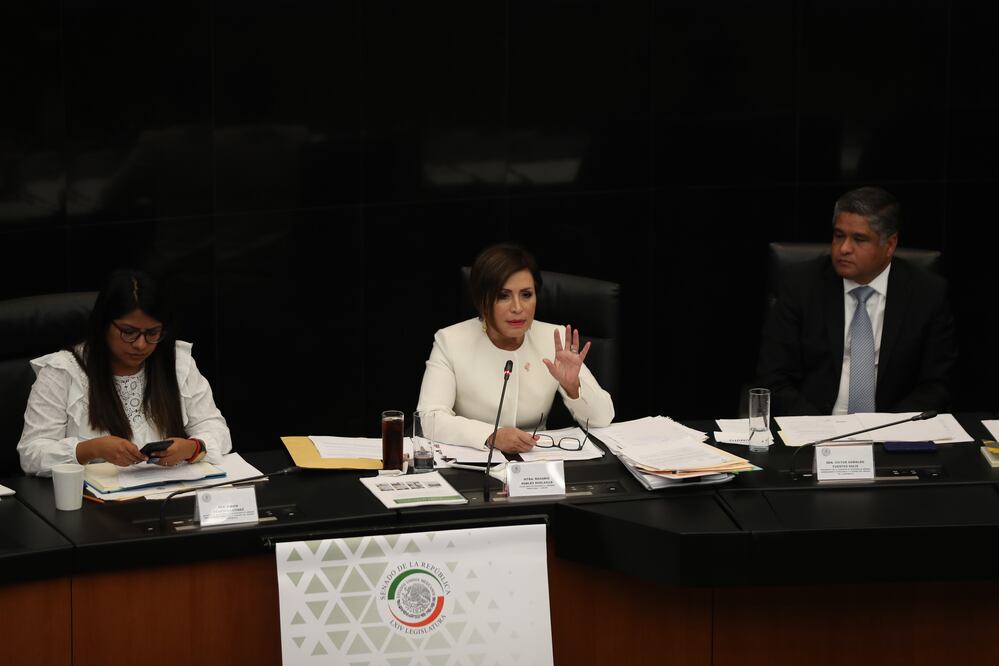 Comparecencia de Rosario Robles, titular de Sedatu, ante Comisiones del Senado (VALENTE ROSAS. EL UNIVERSAL)
