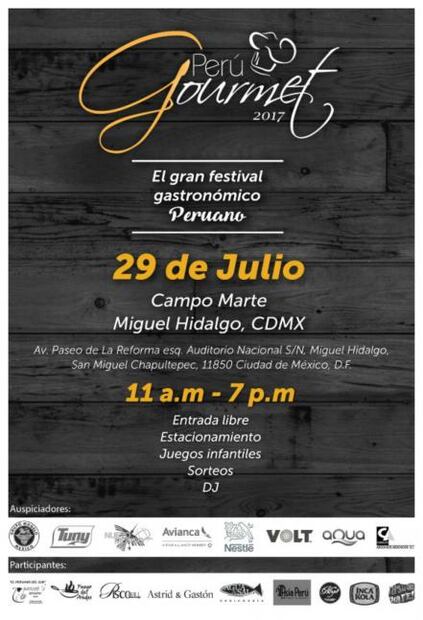 De Perú para México. ¡Este Festival es imperdible!