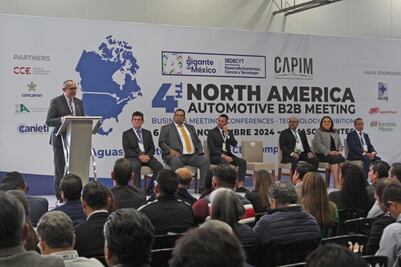 Aguascalientes celebra la 4ta edición del North America Automotive B2B Meeting; representa oportunidades de negocio por 4 mil mdd