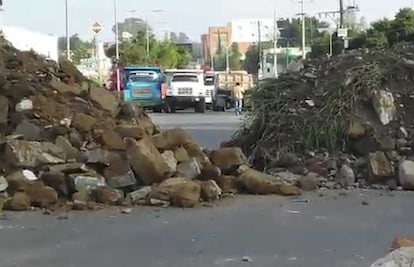 Sitian transportistas la ciudad de Oaxaca