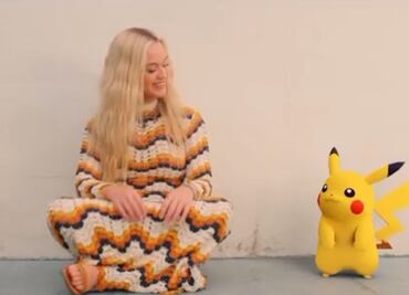 Katy Perry estrena tema musical junto a Pikachu
