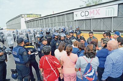 Protestan en el Peñón, Narvarte y Granjas San Antonio; no tienen agua desde el sismo del 19-S