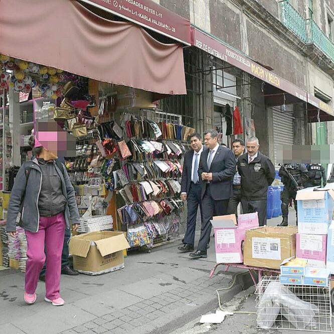 Desde hace tres meses se desplegó un operativo en el Centro de la Ciudad para reforzar la seguridad de comerciantes y visitantes. (ARCHIVO EL UNIVERSAL)