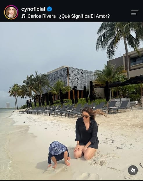 Cynthia Rodríguez comparte esta foto con su hijo León que cumple 3 años.
Instagram carlosrivera