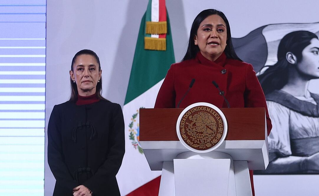 Ariadna Montiel Reyes, secretaria de Bienestar. Foto: Berenice Fregoso / EL UNIVERSAL