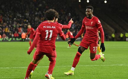 Liverpool derrota a los Wolves con gol de último minuto; Jiménez jugó todo el partido