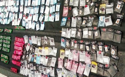 Aseguran dosis de crystal, cocaína y marihuana en Guadalajara