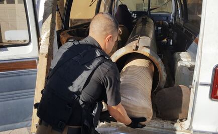 Decomisan bazuca que sería utilizada para lanzar droga a EU