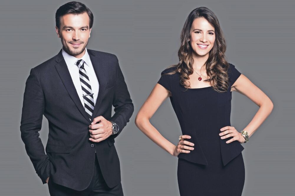 Luciano D’Alessandro y Laura Londoño protagonizan este drama de abogados (TELEMUNDO)