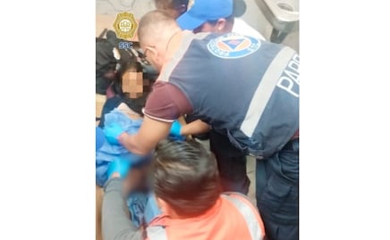 En pleno Día de las Madres, niña de 13 años da a luz en el Metro; fue auxiliada por elementos de Policía Auxiliar, STC y Protección Civil