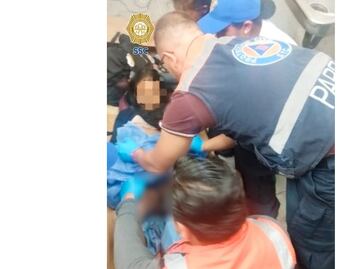En pleno Día de las Madres, niña de 13 años da a luz en el Metro; fue auxiliada por elementos de Policía Auxiliar, STC y Protección Civil