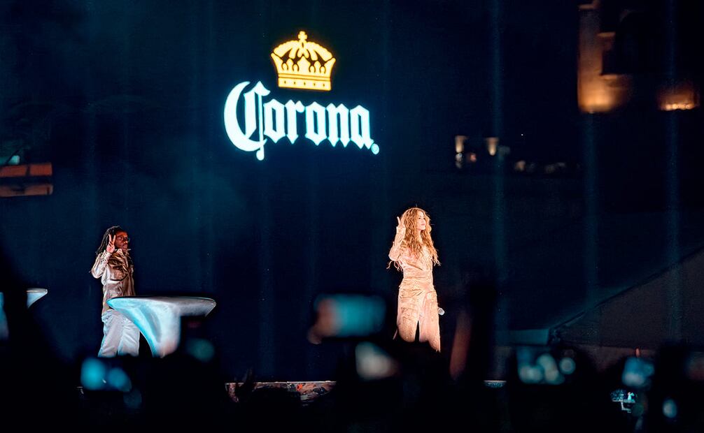 Una experiencia gratuita que reunió a fanáticos de la cantante colombiana en el Zócalo. Foto: Cortesía
