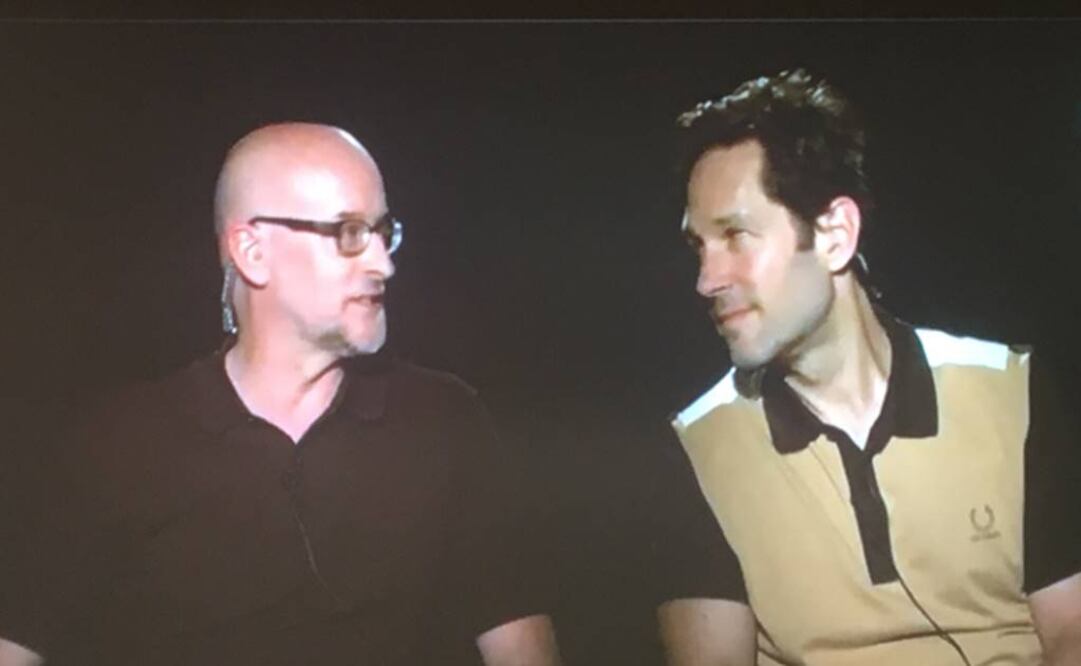 Rudd y Peyton Reed compartieron su sentir con la nueva entrega de "Ant-Man" Foto: Tomada de video