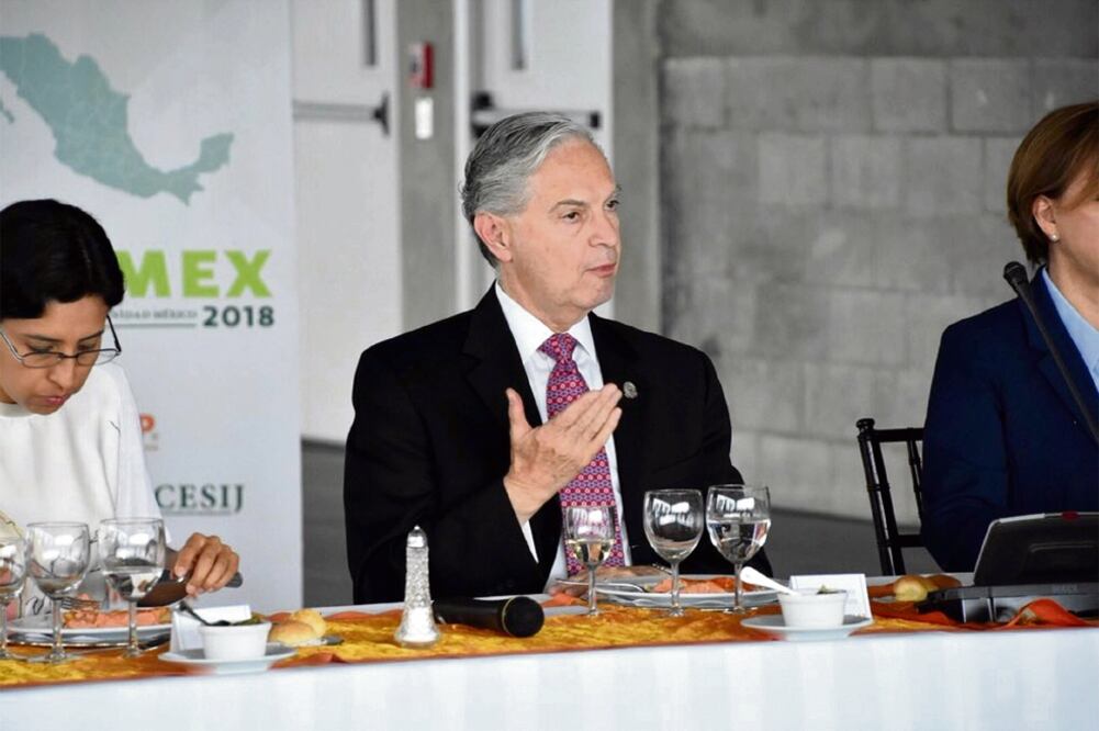 Luis Ernesto Derbez, rector de la Udlap, afirmó que la situación de impunidad en México se agrava por el reducido número de jueces que hay en el país (TOMADA DE TWITTER)