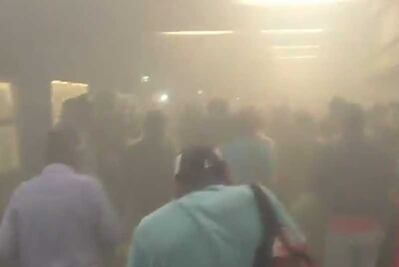 Falla mecánica provoca caos y paraliza línea 3 del Metro