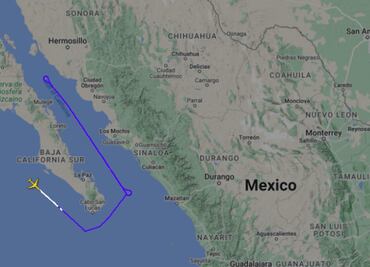 Detectan avión de la Fuerza Aérea de EU en México; Defensa Nacional asegura que voló sobre aguas internacionales