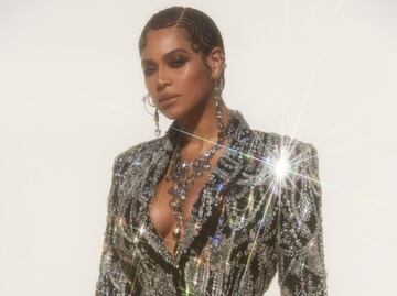 Beyoncé luce un poderoso look para la premiere de “El Rey León”