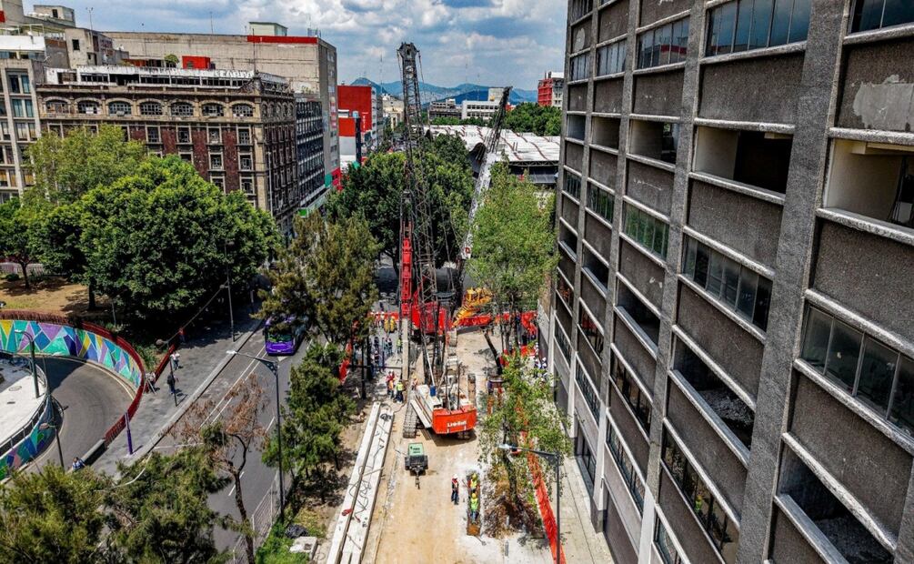 Así lucen los primeros trabajos de la Calzada Flotante. Foto: Especial