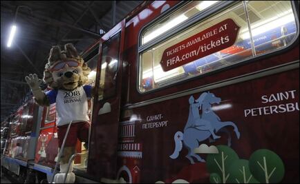 Zabivaka, la mascota de Rusia 2018 viaja al espacio