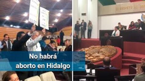 Congreso de Hidalgo rechaza despenalizar el aborto