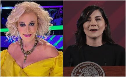 “Le doy rating”: Con risa de villana, Laura Zapata responde a García Vilchis tras ser exhibida en la mañanera de AMLO