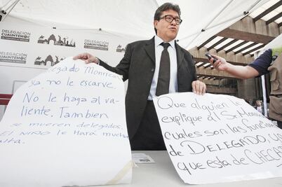 Denuncia Monreal amenazas