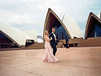 Glen Powell lleva buena química con Sweeney