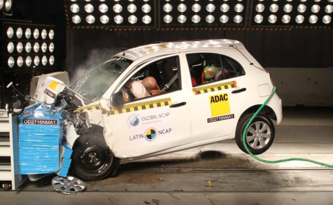 March y Versa pierden estrellas en pruebas de Latin NCAP
