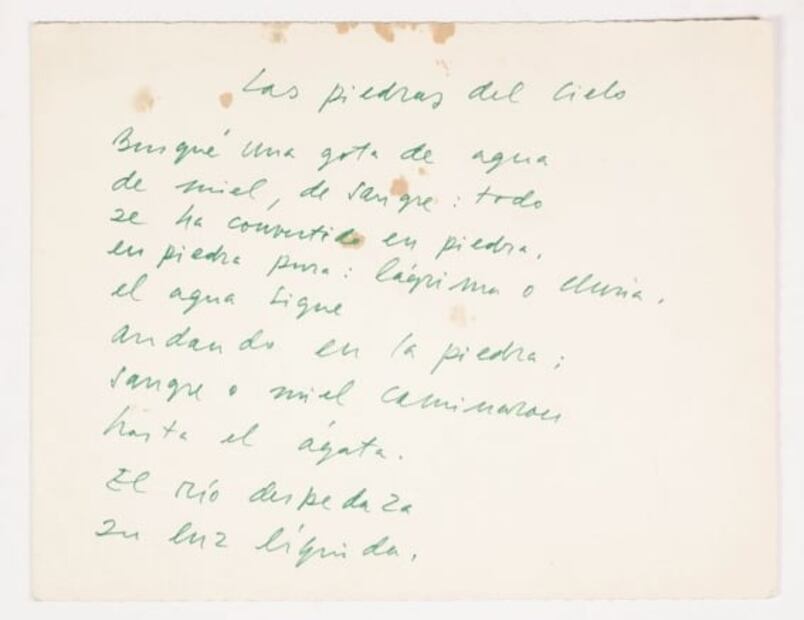 Pablo Neruda: los archivos de una vida, a la venta por 650 mil euros 