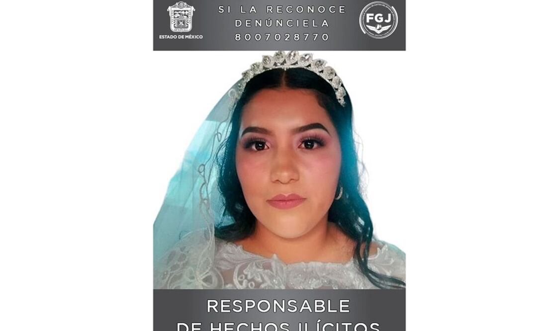 Sentencian a Nancy, acusada por robo con violencia, a 11 años. Foto: Fiscalía General de Justicia del Estado de México